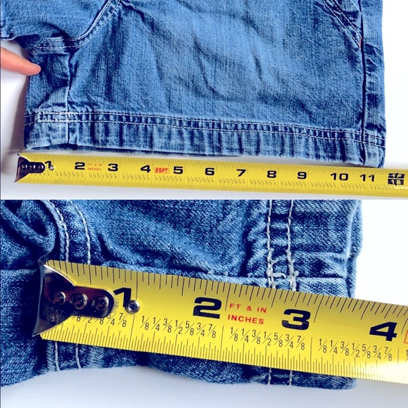 American Eagle Distressed Shorts Blue Size 2 Women - Picture 7 of 12